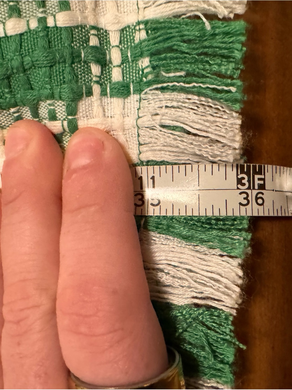 Tuckernuck Green & White Check Tweed Dress NWT - Picture 11 of 13